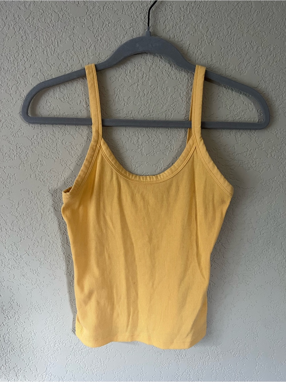 Wild Fable Yellow Cropped Tank